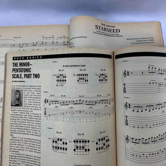 Two Vintage 90’s Guitar Magazines Jimmy Page - Picture 7 of 8